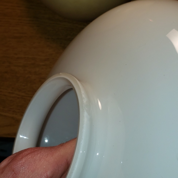 Ceiling Fan 9" Round White Glass Globe - Picture 3 of 16